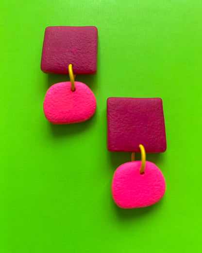 Circle Square magenta